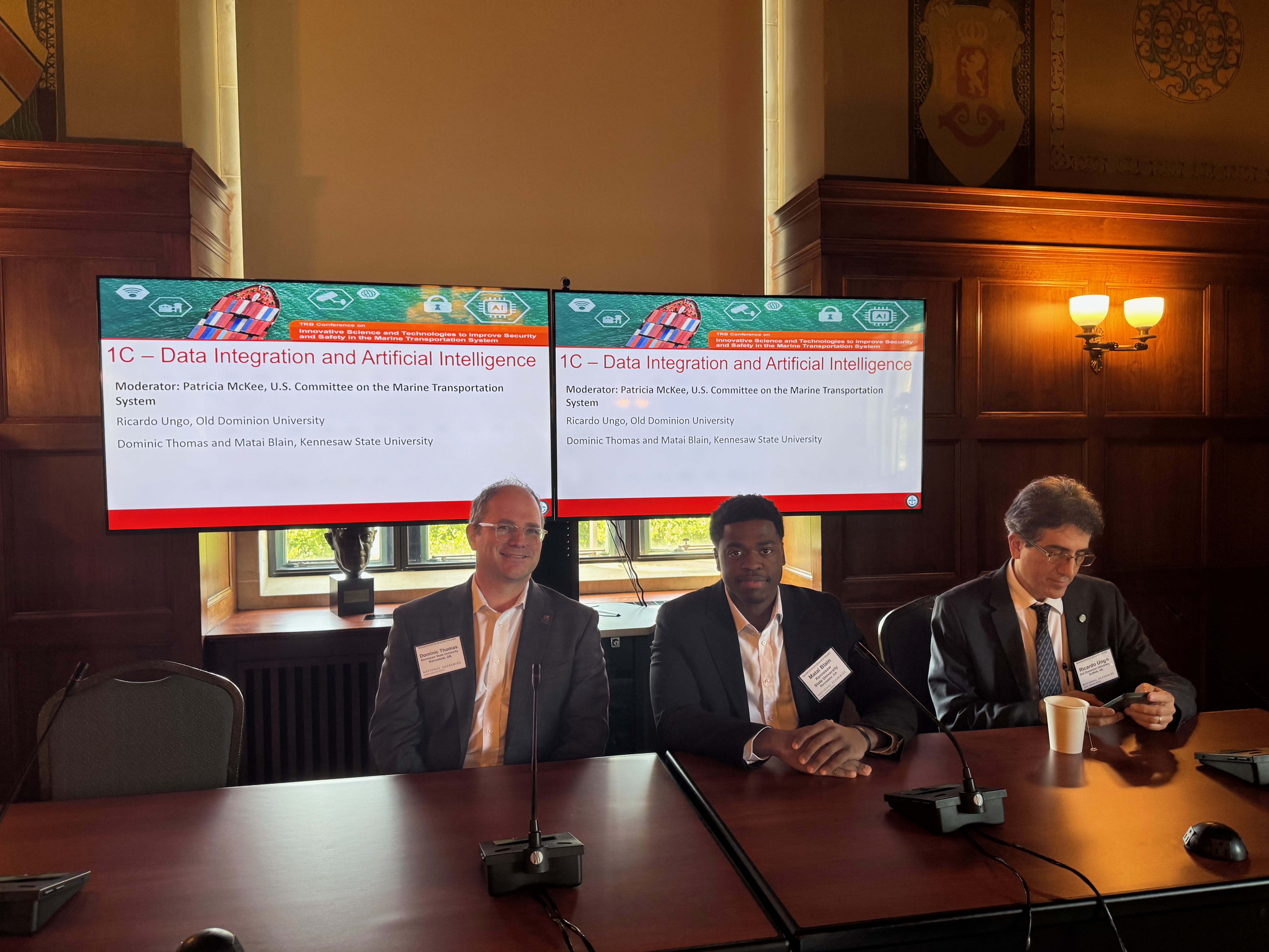 National Academy of Sciences Transportation Research Board (Maritime Meeting) 2025